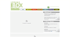 Desktop Screenshot of paper-box.com.hk